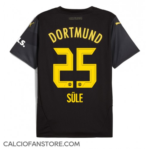 Maglia Calcio Borussia Dortmund Niklas Sule #25 Seconda Divisa 2024-25 Manica Corta